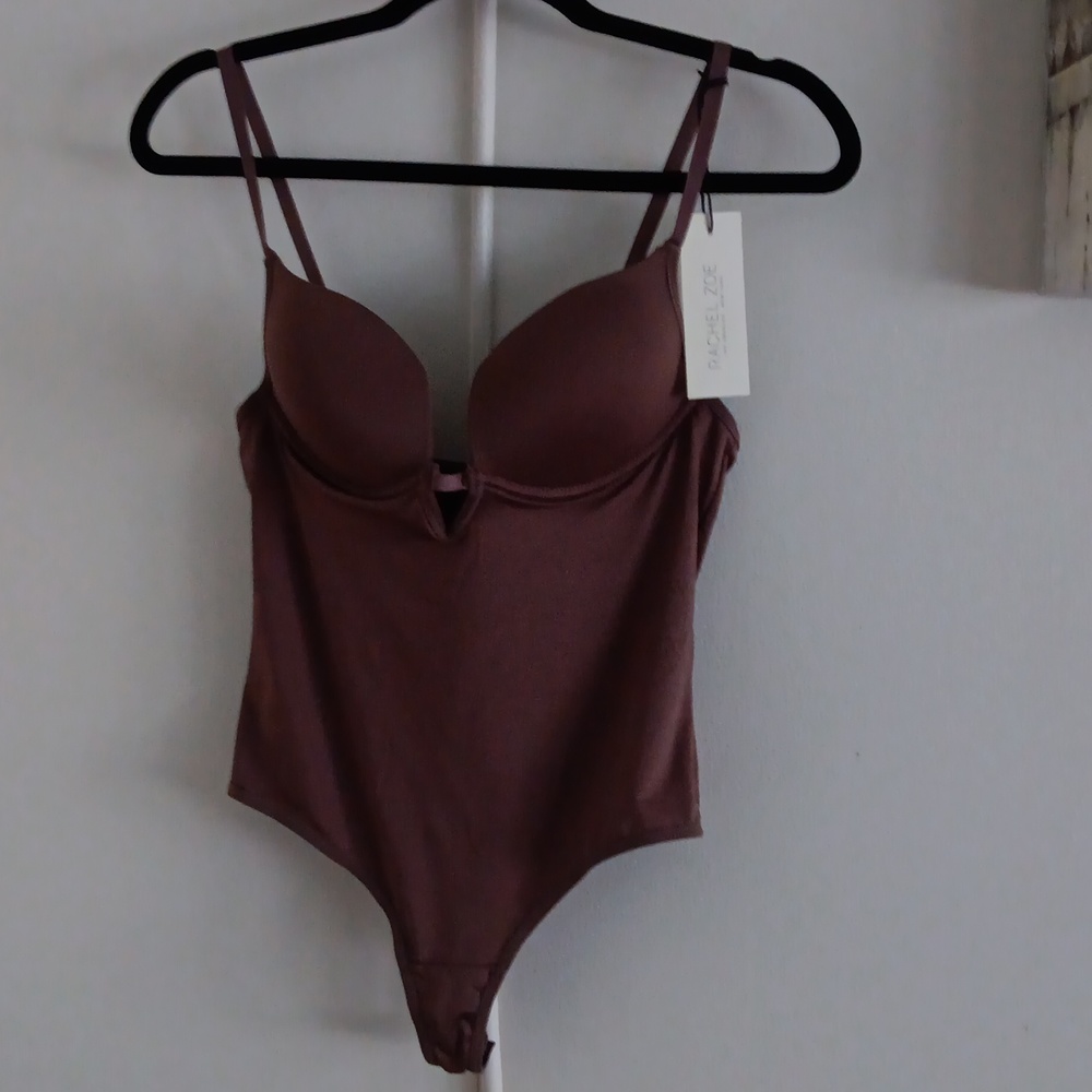 Rachel Zoe plunge bodysuit